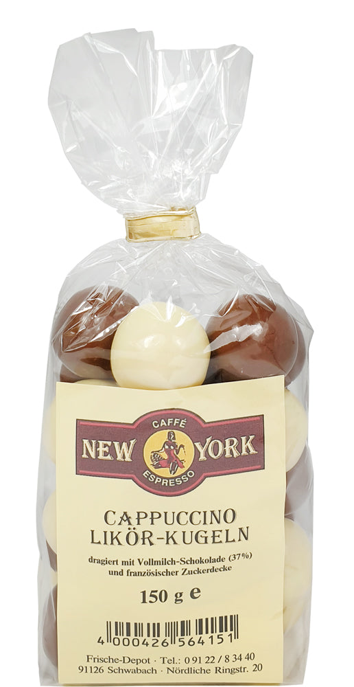 Cappuccino chocolate scoops - Caffe New York