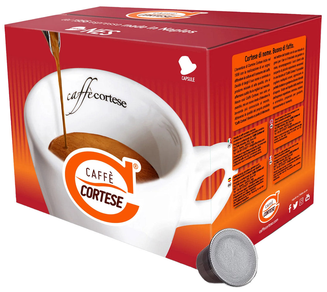Caffè Cortese Forte Nespresso® compatible capsules