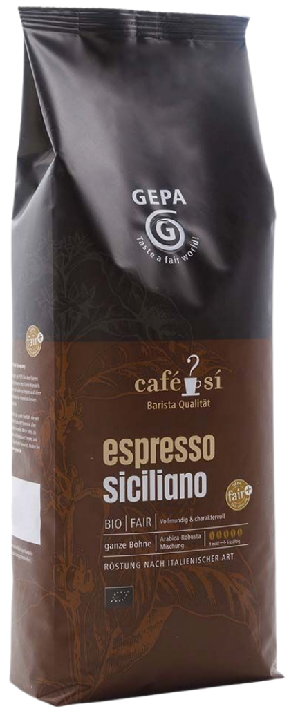 Gepa Cafe Si Espresso Siciliano