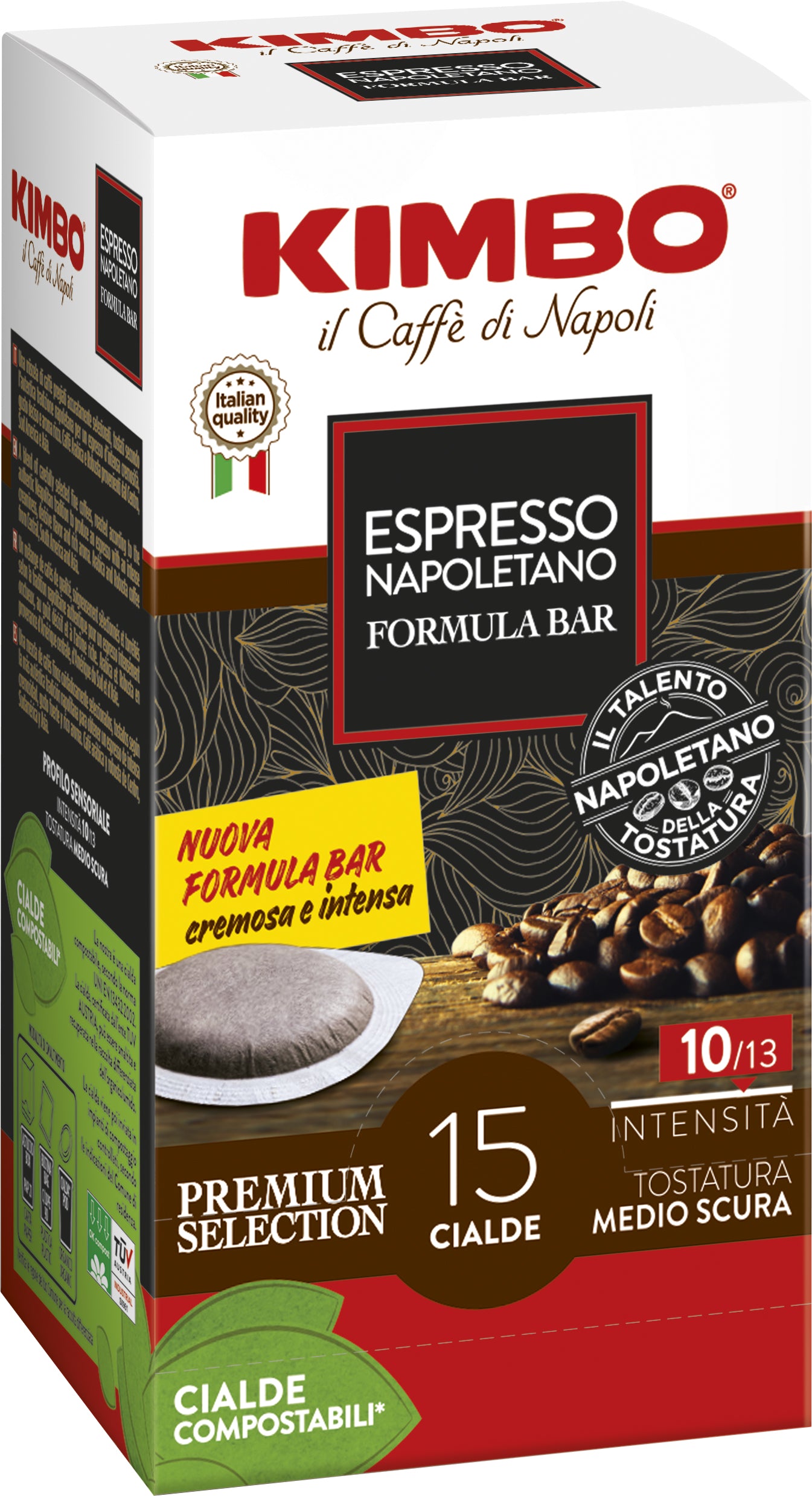 ESE Pods ESPRESSO NAPOLETANO BAR - Kimbo