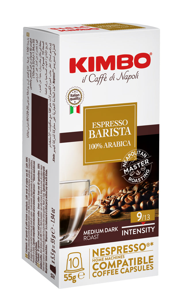 Kimbo Barista Nespresso®* compatible capsules