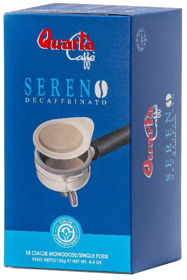 ESE Pods DECAFFEINATED SERENO - Quarta Caffè 
