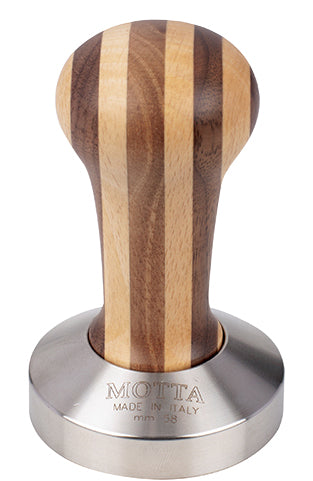 Striped and stainless-steel Tamper - Motta
