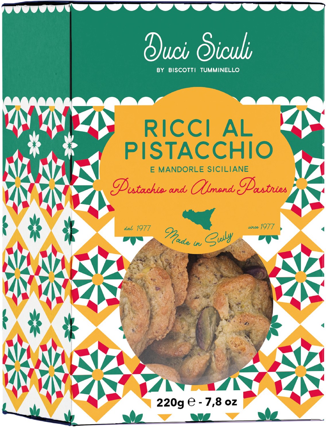 Ricci with pistachios - Tumminello 