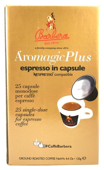 Barbera AROMAGIC PLUS Nespresso®* compatible capsules