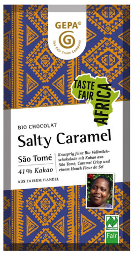 GEPA Organic Chocolate Salty Caramel
