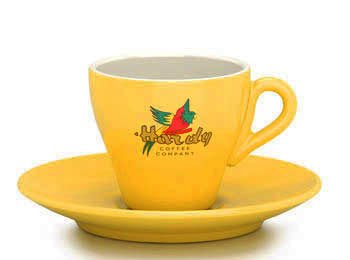 HARDY Espresso cup yellow