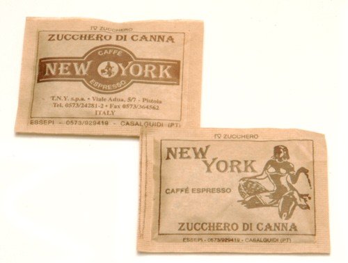 100 sachets of brown sugar - Caffe New York