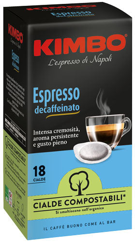 ESE Pods DECAFFEINATED - Kimbo 